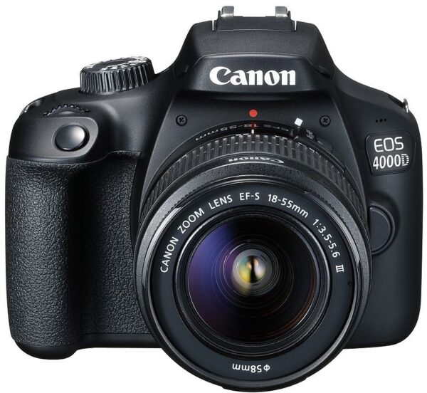 Appareil Photo Reflex Canon EOS 4000D + Objectif EF-S 18-55mm III (3011C003AA)