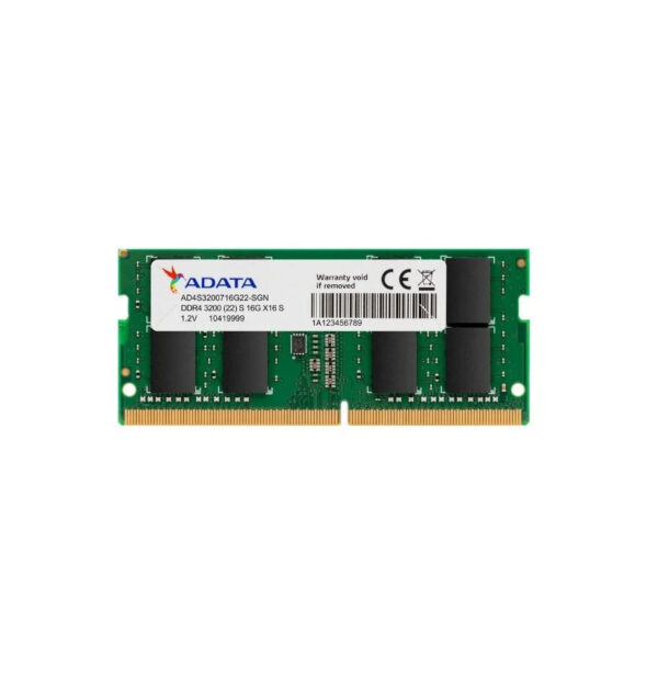 barrette memoire adata ddr4 3200 so dimm 32gb pc portable ad4s320032g