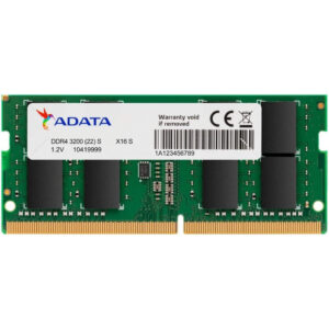 barrette memoire adata ddr4 3200 so dimm 8gb pc portable ad4s32008g22 sgn