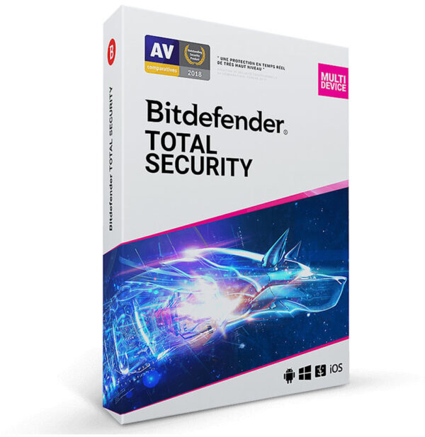 bitdefender total security 5 postes 1 an cr ts 5 12exfr