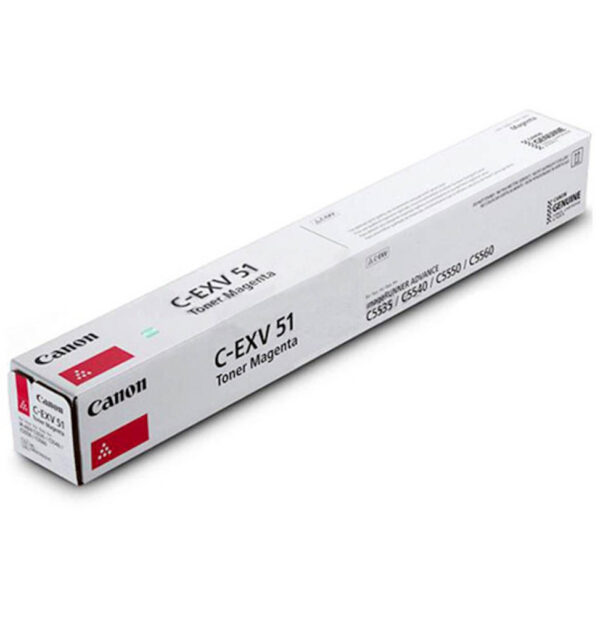 Prix Canon C-EXV 51 Magenta - Toner Canon d'origine (0483C002AA) -  5448.00 -  5448.00