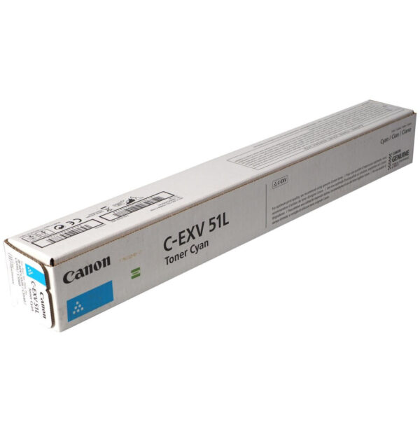 Canon C-EXV 51L Cyan - Toner Canon d'origine (0485C002AA)