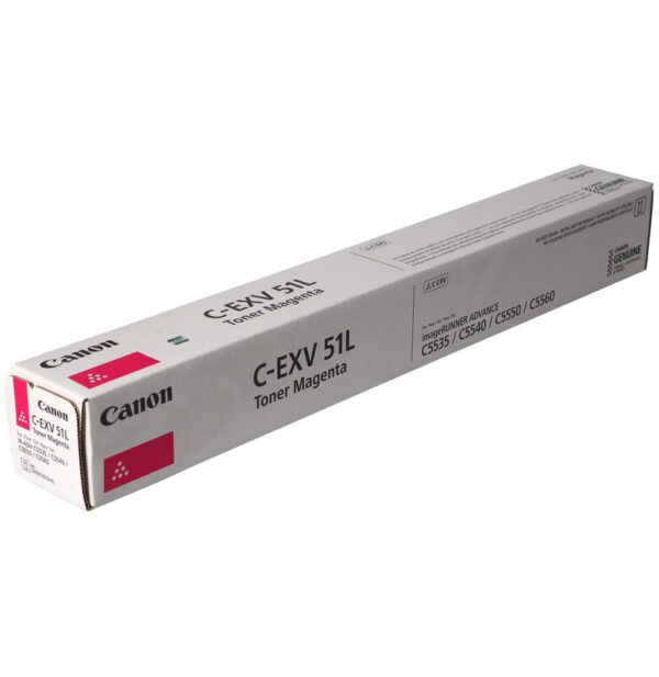 Canon C-EXV 51L Magenta - Toner Canon d'origine (0486C002AA)