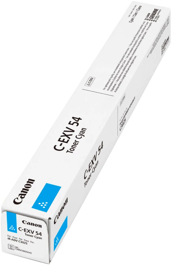 Canon C-EXV 54 Cyan - Toner Canon d'origine (1395C002AA)