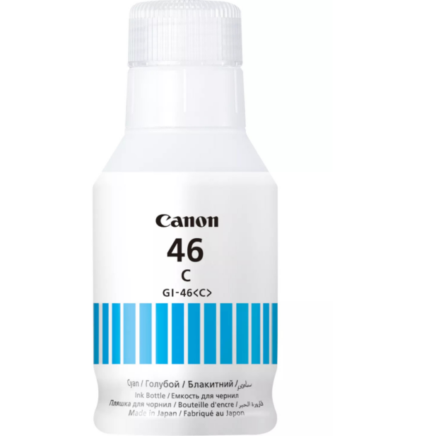 Canon GI-46C Cyan - Bouteille d'encre Canon d'origine (4427C001AA)