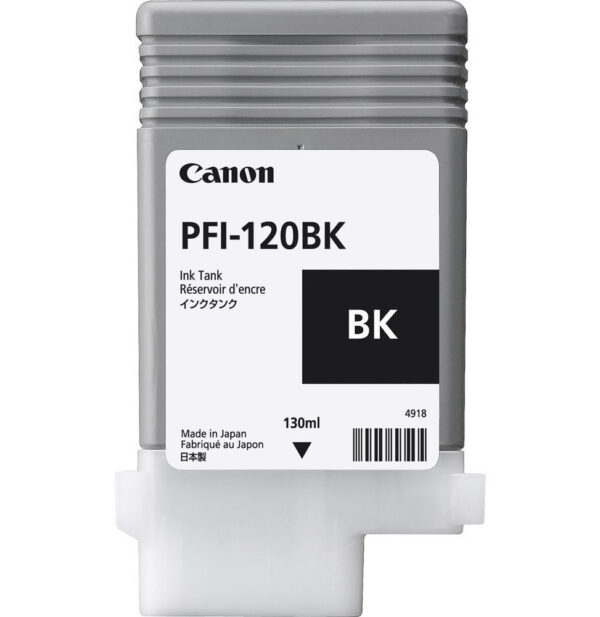 Canon PFI-120 Noir - Cartouche d'encre Canon d'origine (2885C001AA)