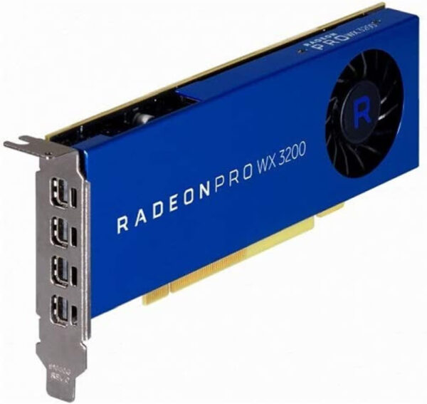 carte graphique amd radeon pro wx 3200 4 go 6yt68aa