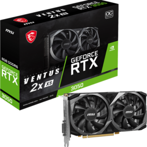 carte graphique msi geforce rtx 3050 ventus 2x xs 8g oc 912 v809 4287