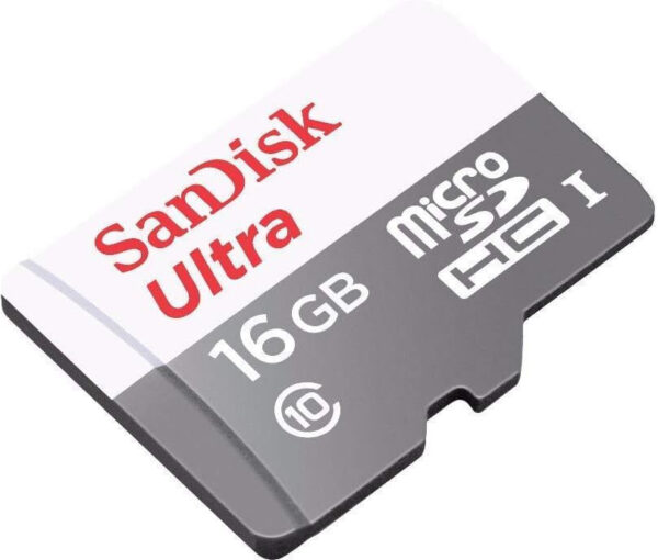 Carte Mémoire SanDisk Ultra 16 Go (SDSQUNS-016G-GN3MN) – Image 2