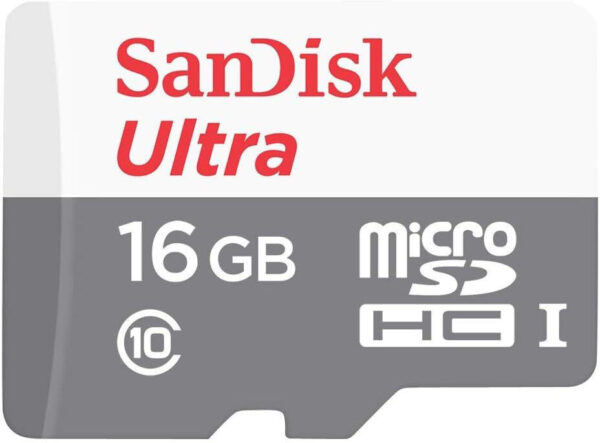 Carte Mémoire SanDisk Ultra 16 Go (SDSQUNS-016G-GN3MN)