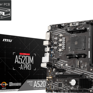 carte mere amd msi a520m a pro 911 7c96 031