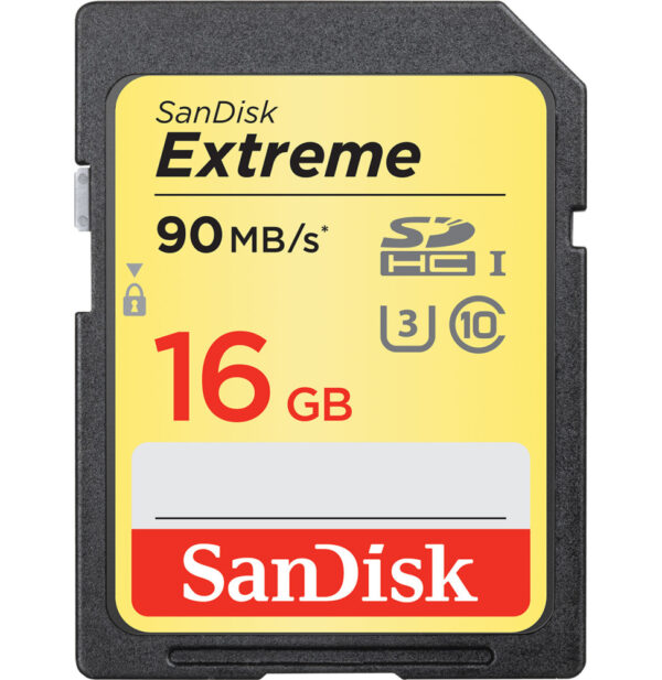 Prix Carte SDHC SanDisk Extreme UHS-I 16GB -  - 