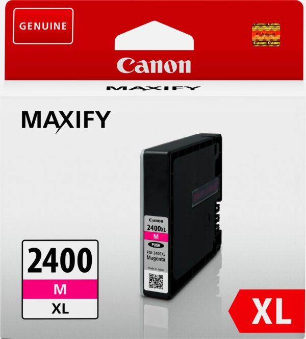 Canon PGI-2400XL M Magenta - Cartouche d'encre grande capacité Canon d'origine (9275B001AA) – Image 3