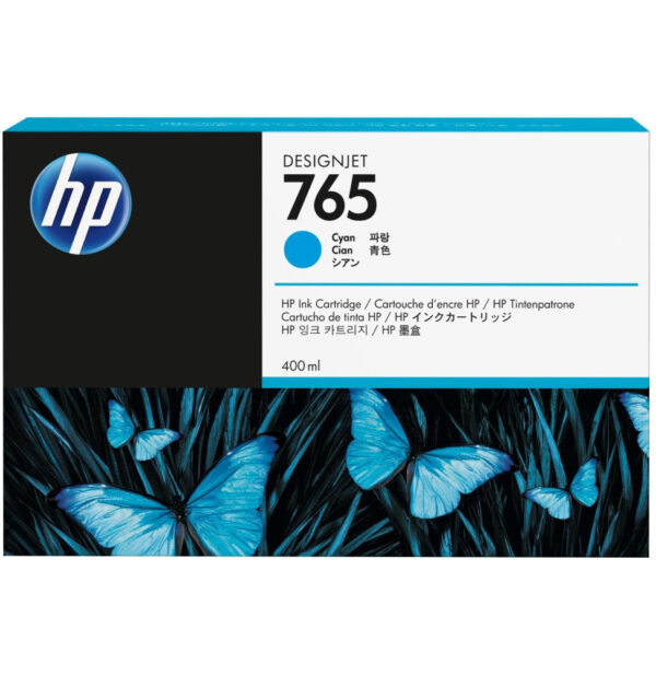 Prix HP 765 Cyan - Cartouche d'encre HP d'origine (F9J52A) -  4032.00 -  4032.00