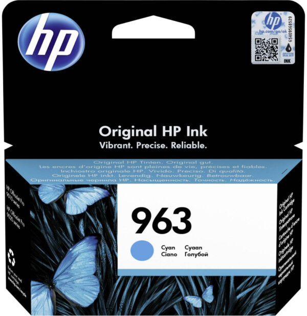 HP 963 Cyan - Cartouche d'encre HP (3JA23AE)