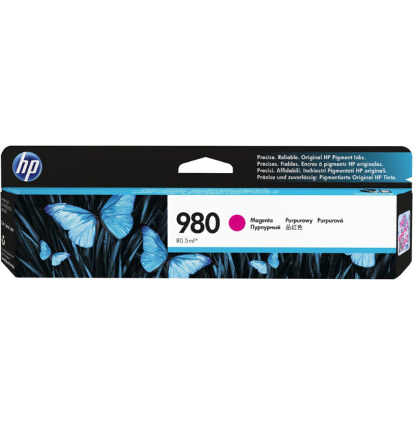 Prix HP 980 Magenta - Cartouche d'encre HP d'origine (D8J08A) -  1861.00 -  1861.00