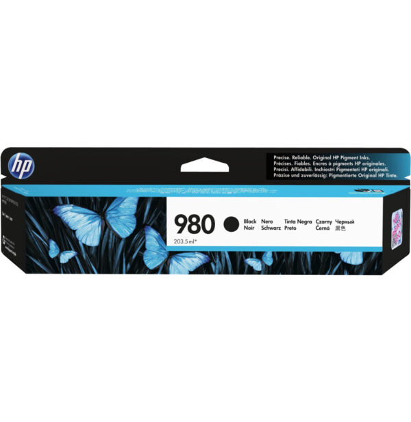 Prix HP 980 Noir - Cartouche d'encre HP d'origine (D8J10A) -  2158.00 -  2158.00