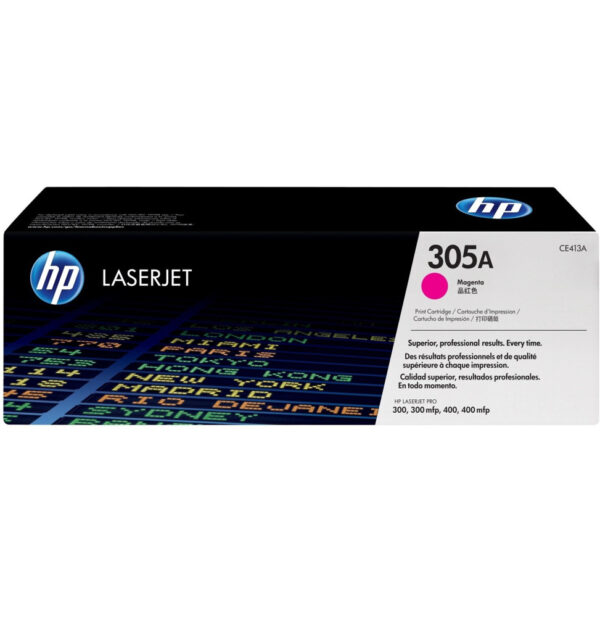 HP 305A Magenta (CE413A) - Toner HP LaserJet d'origine