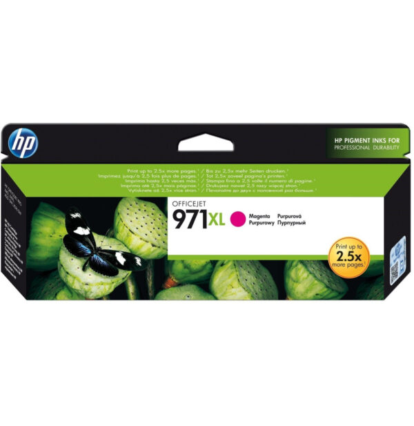 Prix HP 971XL Magenta - Cartouche d'encre grande capacité HP d'origine (CN627AE) -  2340.00 -  2340.00