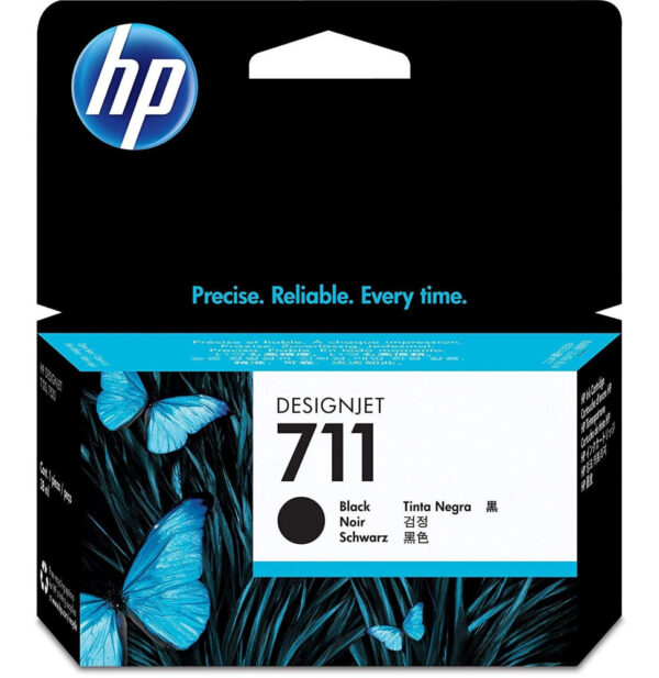 HP 711 Noir - Cartouche d'encre HP d'origine (CZ129A)