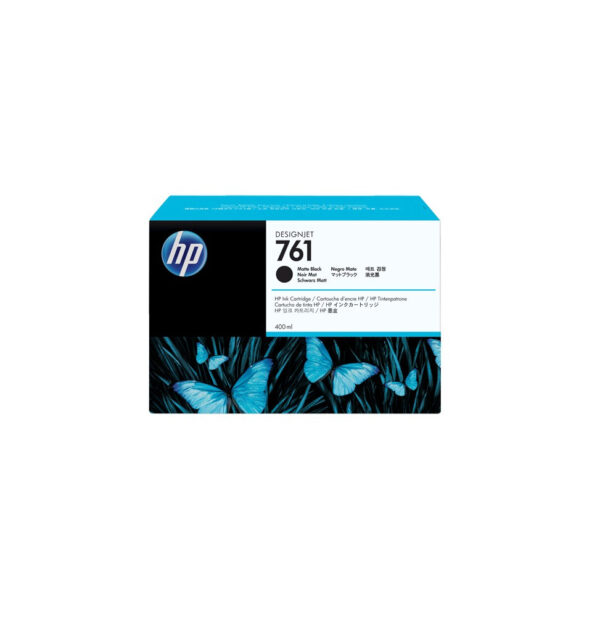 HP 761 Noir Mat - Cartouche d'encre HP d'origine (CM991A)