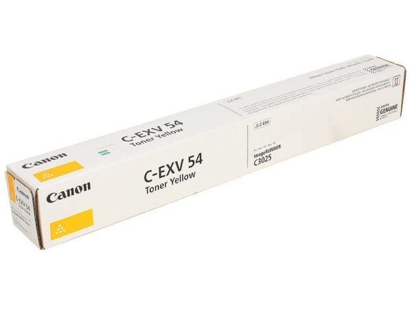 Canon C-EXV 54 Jaune - Toner Canon d'origine (1397C002AA) – Image 2