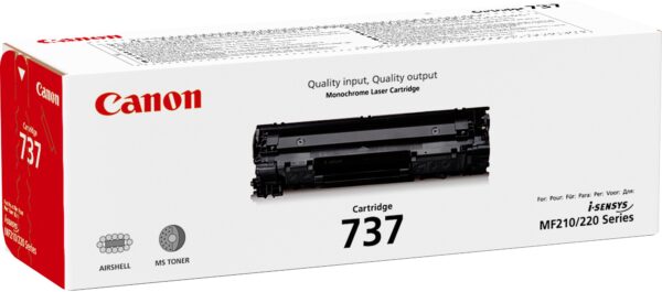 Canon 737 Noir - Toner Canon d'origine (9435B002AA)