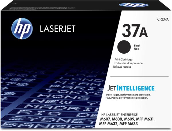 HP 37A Noir (CF237A) - Toner HP LaserJet d'origine