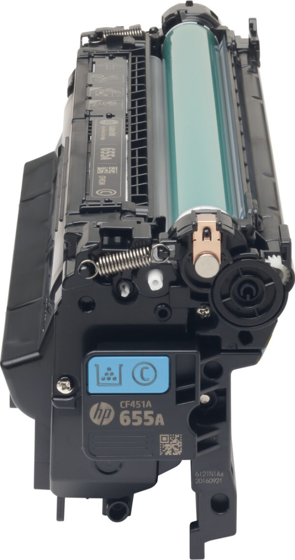 HP 655A Cyan (CF451A) - Toner HP LaserJet d'origine – Image 2