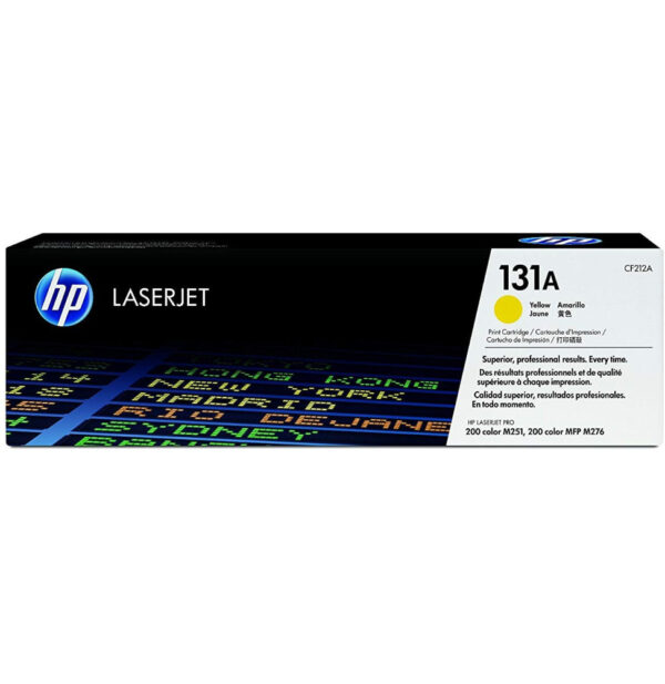 HP 131A Jaune (CF212A) - Toner HP LaserJet d'origine