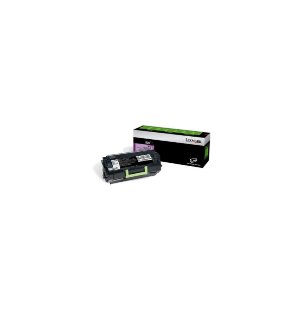 Prix Cartouche de toner Noir Lexmark 525 du Programme de retour 6000 pages (52D5000) -  1390.00 -  1390.00