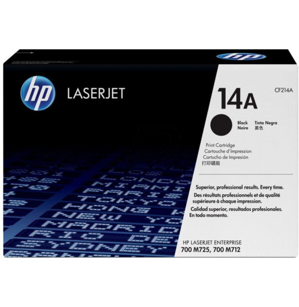 HP 14A Noir (CF214A) - Toner HP LaserJet d'origine