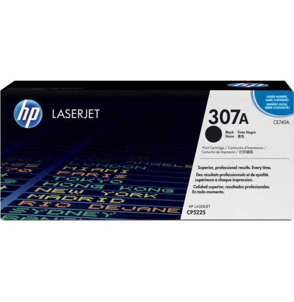 HP 307A Noir (CE740A) - Toner HP LaserJet d'origine