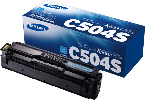 Prix Cartouche de toner Samsung CLT-C504S - Cyan (SU027A) -  1896.00 -  1896.00