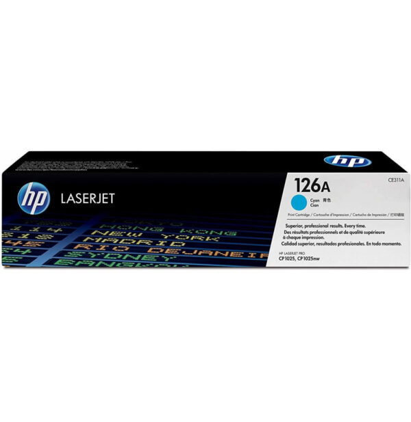 HP 126A Cyan (CE311A) - Toner HP LaserJet d'origine