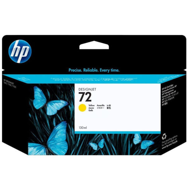 Prix HP 72 Jaune - Cartouche d'encre HP d'origine (C9373A) -  1704.00 -  1704.00