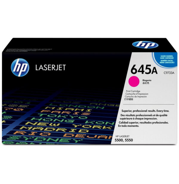 HP 645A Magenta (C9733A) - Toner HP LaserJet d'origine