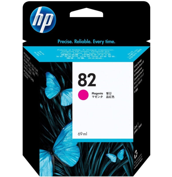 Prix HP 82 Magenta - Cartouche d'encre HP d'origine (C4912A) -  - 