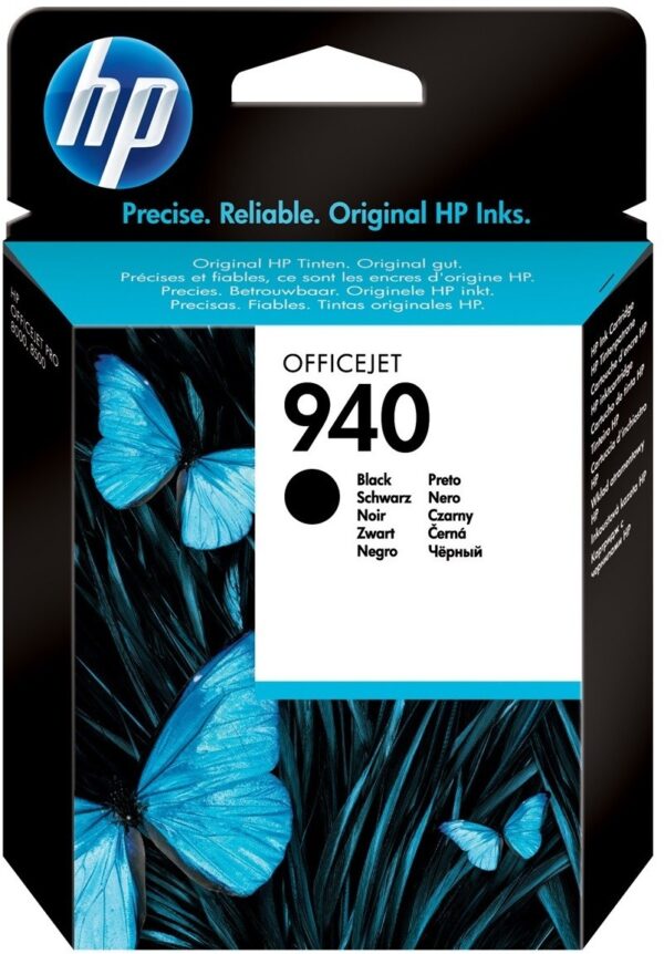 Prix HP 940 Noir - Cartouche d'encre HP d'origine (C4902AE) -  - 