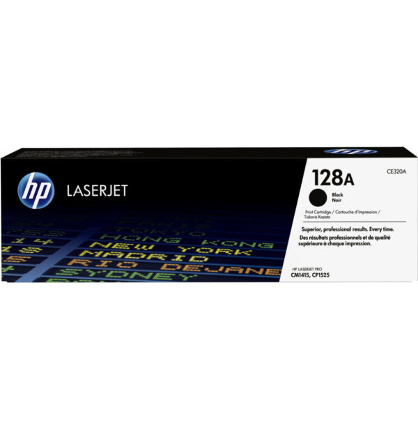 HP 128A Noir (CE320A) - Toner HP LaserJet d'origine