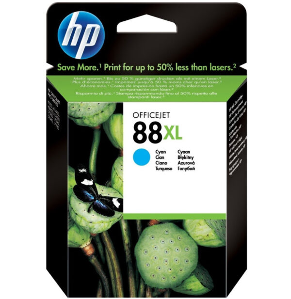 Prix HP 88XL Cyan - Cartouche d'encre grande capacité HP d'origine (C9391AE) -  - 