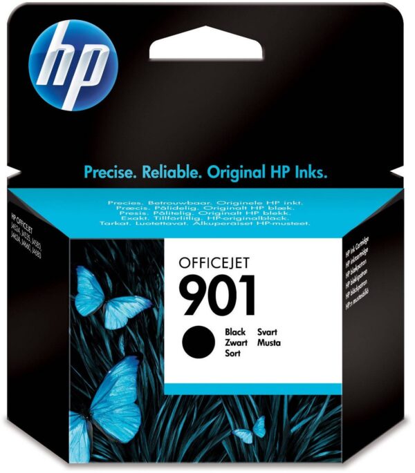 HP 901 Noir - Cartouche d'encre HP d'origine (CC653AE)