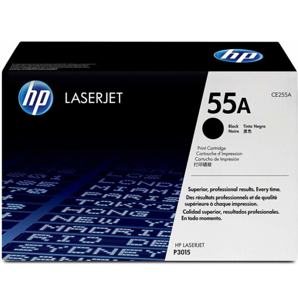 HP 55A Noir (CE255A) - Toner HP LaserJet d'origine