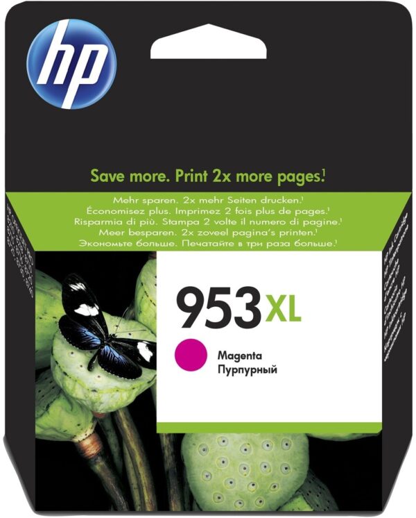 Prix HP 953XL Magenta - Cartouche d'encre grande capacité HP d'origine (F6U17AE) -  784.00 -  784.00