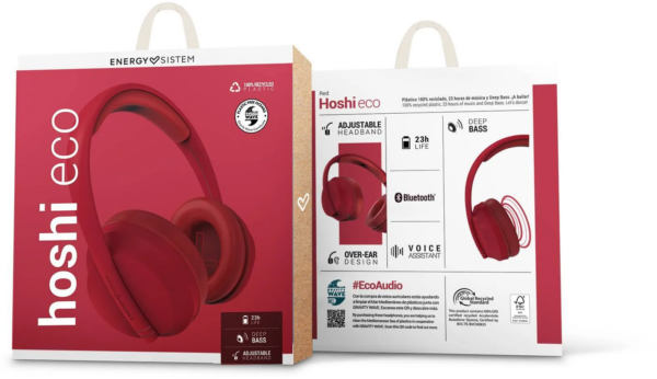 Prix Casque Bluetooth Energy Sistem Hoshi ECO - Rouge (457557) -  287.00 -  287.00 – Image 6