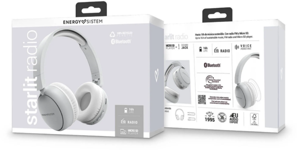 Prix Casque Bluetooth Energy Sistem Starlit Radio - Blanc (457687) -  335.00 -  335.00 – Image 6