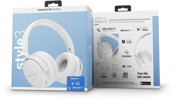 Prix Casque Bluetooth Energy Sistem Style 3 - Blanc (454143) -  287.00 -  287.00 – Image 6