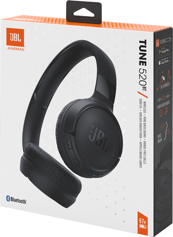 Prix Casque Bluetooth JBL Tune 520BT - Noir (JBLT520BTBLKEU) -  650.00 -  650.00 – Image 11