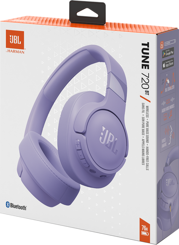 Casque Bluetooth JBL Tune 720BT - Violet (JBLT720BTPUR) – Image 11