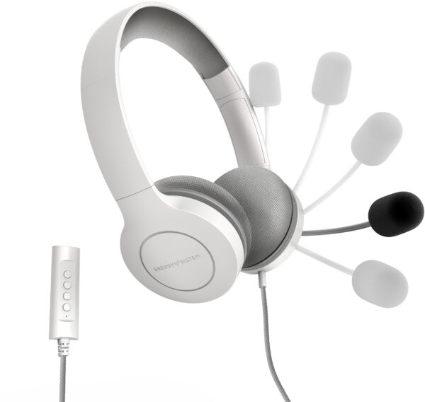 Prix Casque Energy Sistem Office 3 Blanc - Jack 3,5 mm / USB (452156) -  431.00 -  431.00 – Image 6